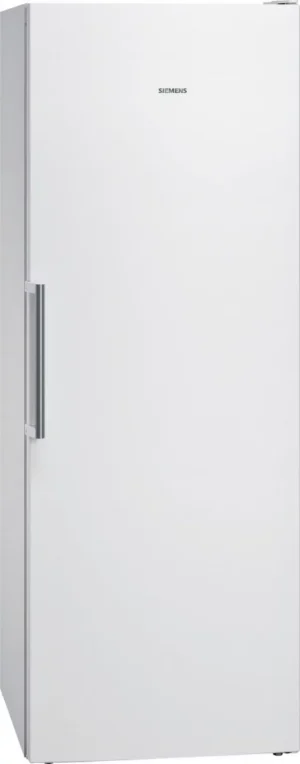 Siemens GS58NAWCV Freistehender Gefrierschrank, 366 Liter Volumen, EEK: C, Nutzinhalt: 366 l, No Frost – nie wieder abtauen!, Weiß